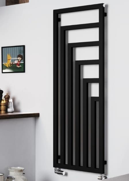 Angus verticale badkamer designradiator