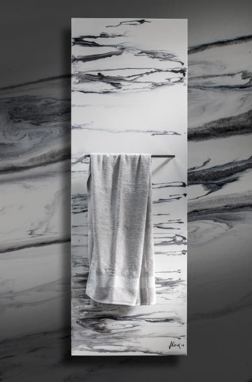 Designradiator Baron Epure en Marbre (bain) van Cinier