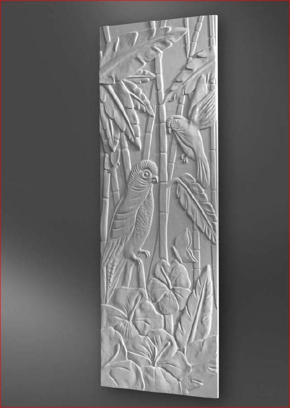 Cinier Art nouveau Natuursteen radiator