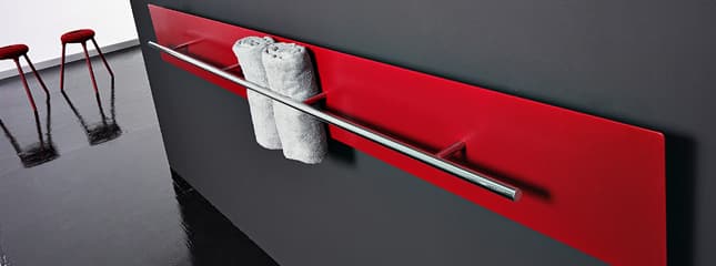 Teso designradiator rood