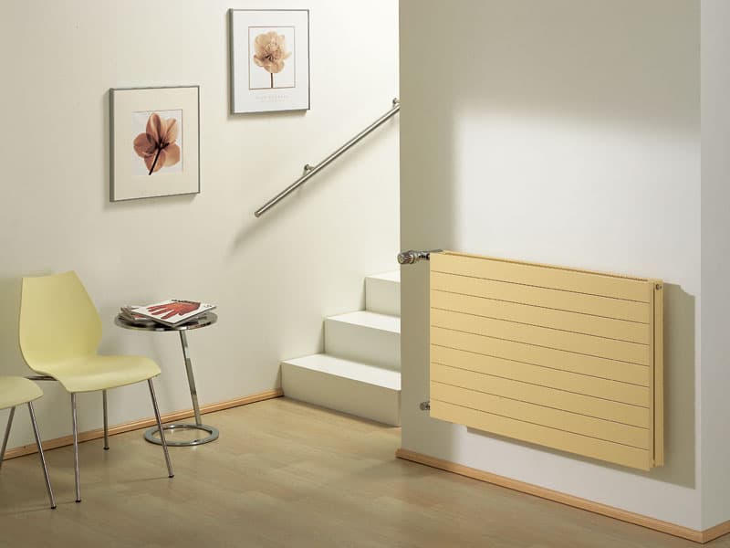 Horizontale lamellen designradiator