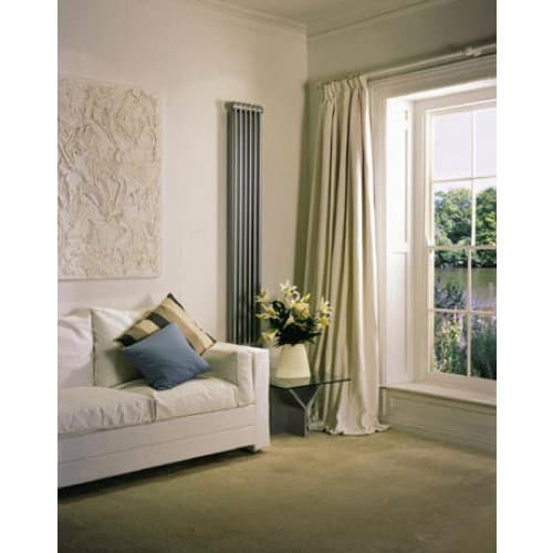 designradiator Classic 2: RAL 9007 voor de hal