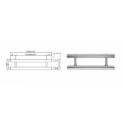 handdoekradiator Orrizonti 2